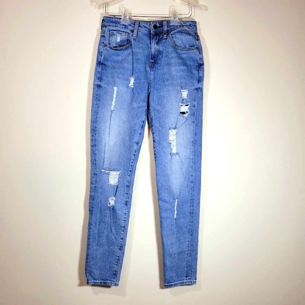 Women's Hale Straight Leg Light Wash Jeans, Size 27